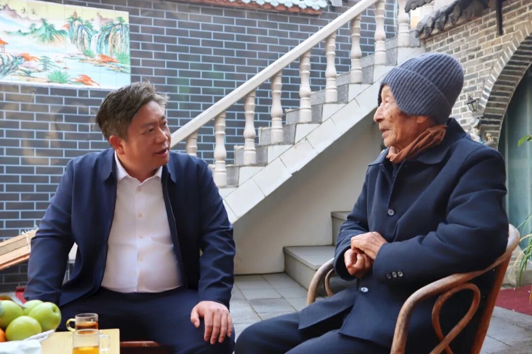 区领导开展春节走访慰问 岁寒情深送暖意 殷殷关怀沁人心